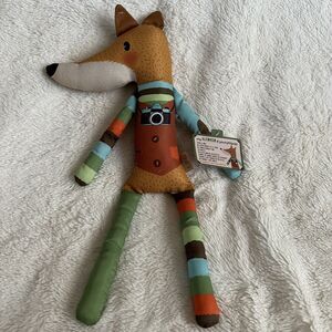 LPG Alphonso Fox Plush Camera Baby Toy 16” Stuffed Animal